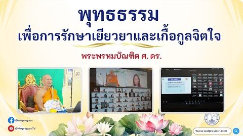 พุทธธรรมเพื่อการรักษาเยียวยา